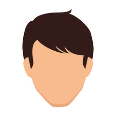 man avatar character isolated icon vector illustration design