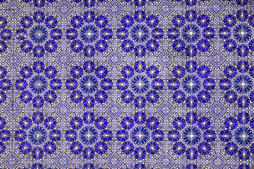 Seamless mosaic tile pattern