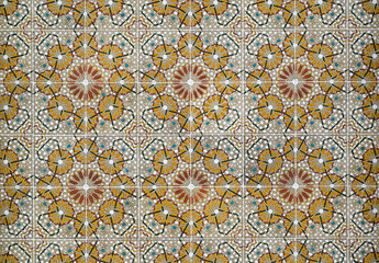 Seamless mosaic tile pattern