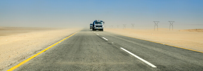 Desert Transportation, Namibia © Sam D'Cruz