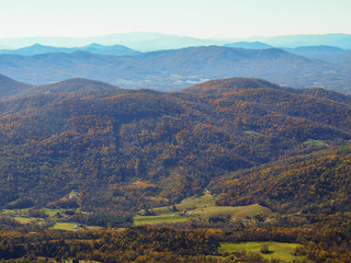 Fall in the Blue Ridge Mountains, Virginia