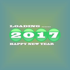 new year loading 2017 
