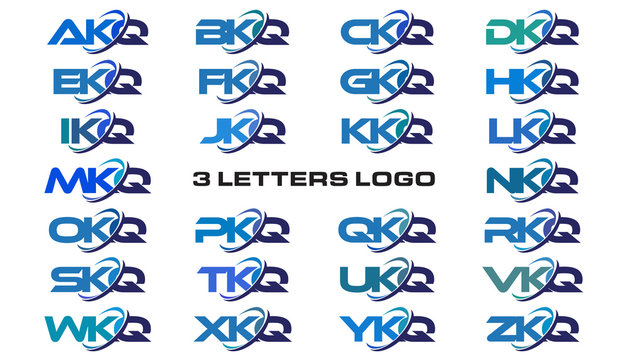 3 letters modern generic swoosh logo  AKQ, BKQ, CKQ, DKQ, EKQ, FKQ, GKQ, HKQ, IKQ, JKQ, KKQ, LKQ, MKQ, NKQ, OKQ, PKQ, QKQ, RKQ, SKQ, TKQ, UKQ, VKQ, WKQ, XKQ, YKQ, ZKQ
