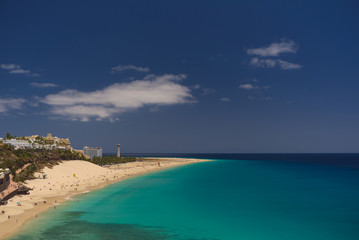 Beach at Morro Jable , Jandia, Fuerteventura, Canary Islands