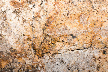 rock pattern background from sea in natural or park