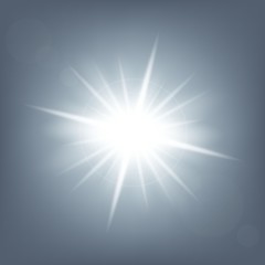 Creative concept Vector set of glow light effect stars bursts with sparkles isolated on black background. For illustration template art design, banner for Christmas celebrate, magic flash energy ray