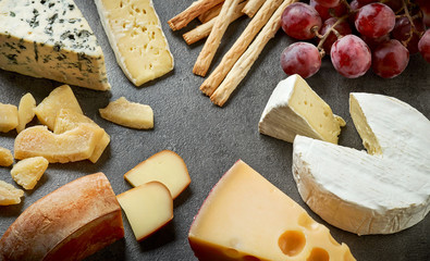 various types of cheese