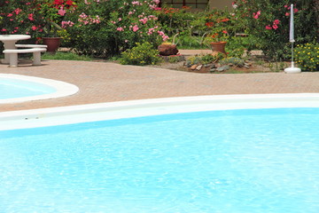 Pool and garden resort in Grand Canary Spain