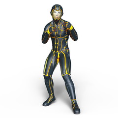 Fototapeta premium スーパーヒーロー