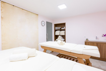 Interior of a massage room