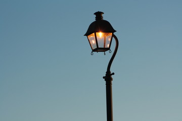 Fototapeta na wymiar Antique Street Lamp