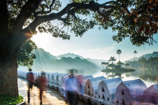 Kandy Lake, Kandy, Sri Lanka