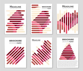 Abstract vector layout background set. For art template design, list, page, mockup brochure theme style, banner, idea, cover, booklet, print, flyer, book, blank, card, ad, sign, sheet, a4.