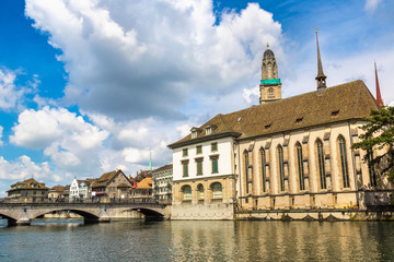 Historical part of Zurich