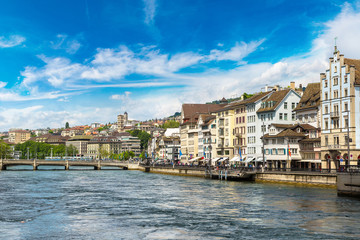 Historical part of Zurich