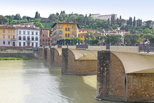Arno river in Florence Italy Firence