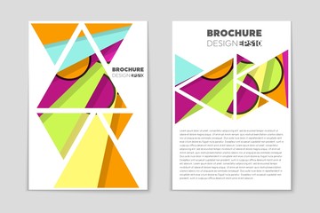 Abstract vector layout background set. For art template design, list, page, mockup brochure theme style, banner, idea, cover, booklet, print, flyer, book, blank, card, ad, sign, sheet, a4.