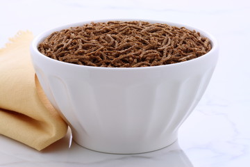 vintage bran cereal breakfast