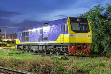 Fototapeta premium Diesel electric locomotive