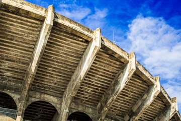 Obraz premium Arena football great and beautiful construction building
