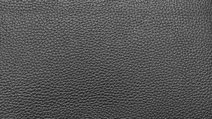 Fototapeta na wymiar Black leather texture, leather background for design with copy space for text or image. Pattern of leather that occurs natural.