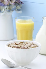 vintage cereal breakfast