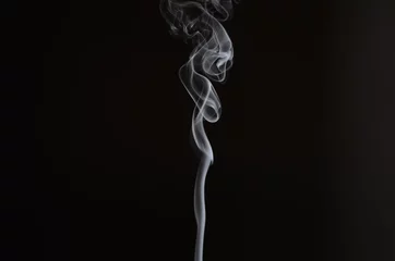 Gordijnen Absrtact Art with Smoke   © Sunish