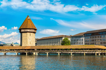 Chapel bridge in Lucerne