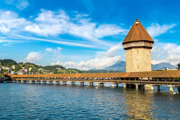 Chapel bridge in Lucerne