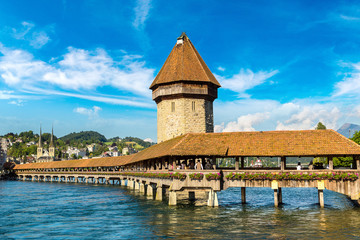 Chapel bridge in Lucerne