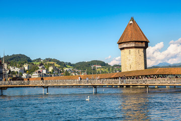 Chapel bridge in Lucerne