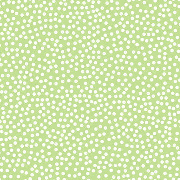 Seamless Lime Green Polka Dot pattern. Seam free polkadot wallpaper  background. 