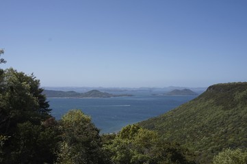 Obraz premium 屋島 獅子の霊巌(香川)