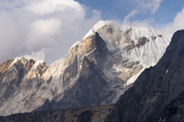 Obraz premium Lobuche east mountain peak, Everest region