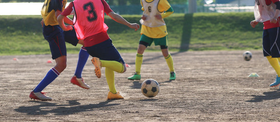 サッカー　フットボール © makieni