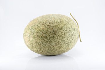 melon on white background...