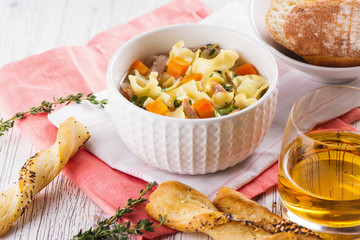 Chicken noodle soup