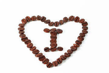 Coffee heart