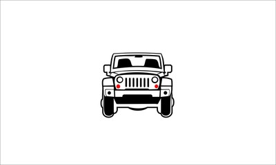 Vector cartoon retro muscle car and transportation