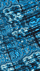 Colourful chaos background - digitally generated image