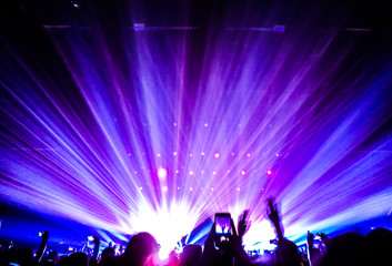 Party. Layser rays.