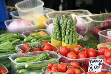 Vegs,Tomatoes from the market Campo de Fiori in Rome. Italy.