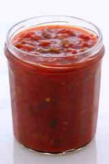 Hot salsa dip