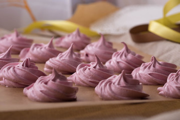 Sweet pink marshmallow