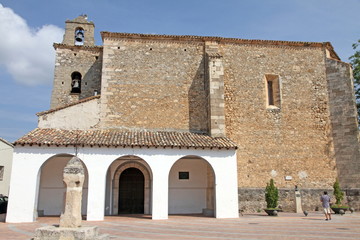 Fototapeta na wymiar Canamares village Castile La Mancha Spain