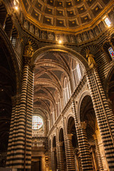 inside view of Duomo di Siena