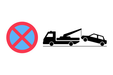 Vektor - Absolutes Halteverbot / Vector - No Parking
