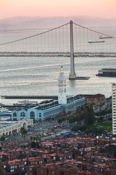 Bay Bridge and Ferry Building