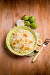 risotto with fresh figs