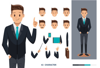 businessman character design